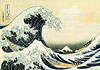 Katsushika Hokusai Wave painting