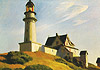 Edward Hopper lighthouse painting