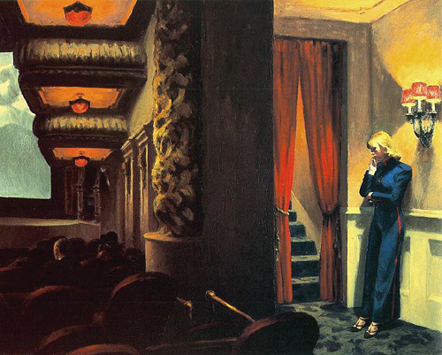 Hopper Movie painting