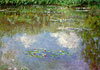 Claude Monet lilies painting