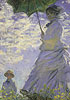 Claude Monet parasol painting