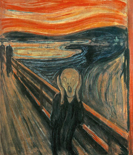 Munch Scream painting
