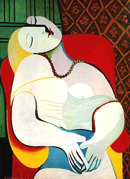 Picasso painting Woman